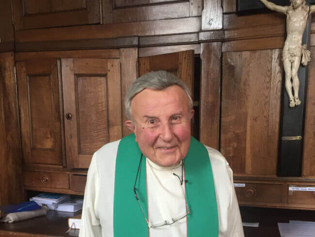 Déces de l'abbé Jakes Amestoy 