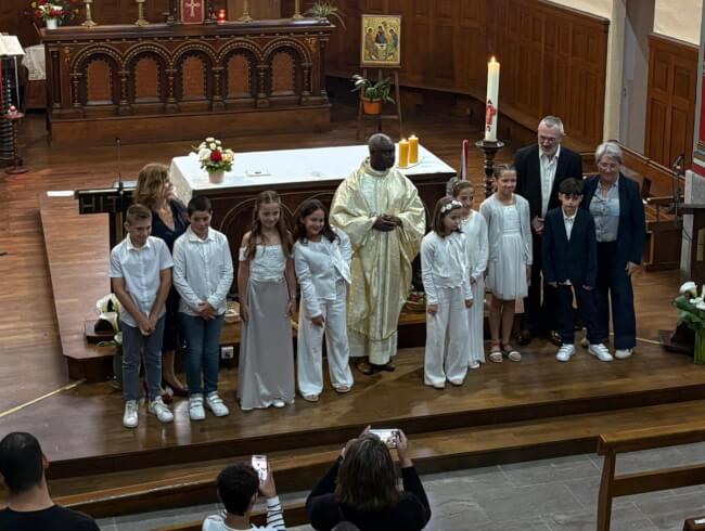Premiere communion à Briscous 2026