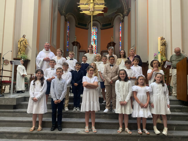 Premiere communion Hasparren 2025