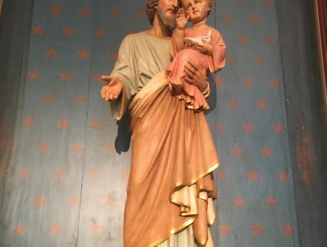 Nouvelles photos  : Saint Joseph à l'église d'Ayherre 