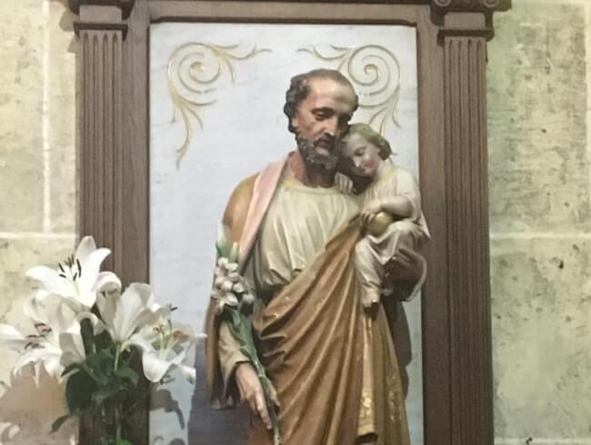 Nouvelles photos  : Saint Joseph à l'église de Lectoure (32)