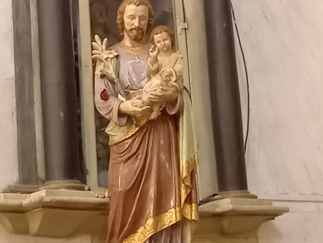 Photos de saint Joseph : Saint Joseph de la cathédrale Ste Marie de Bastia