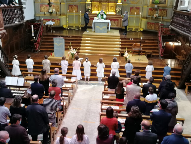 Première communion à Mendionde/ Macaye  : 