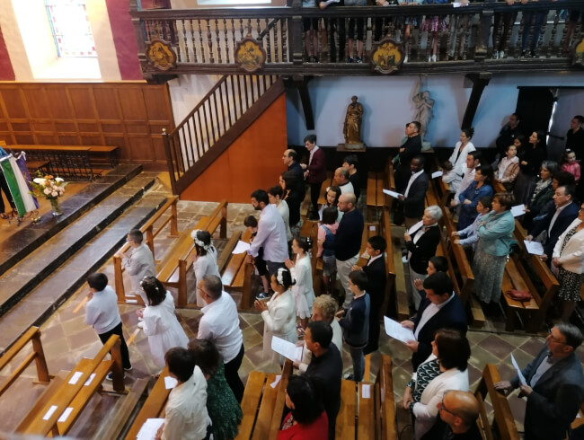 Première communion Mendionde Macaye 2022 